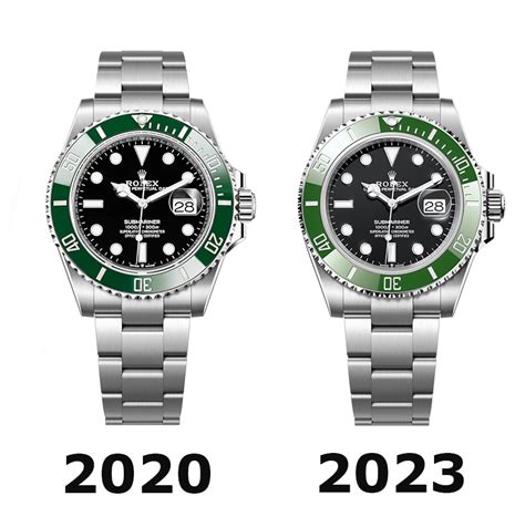 rolex verde 2022|rolex submariner 2023.